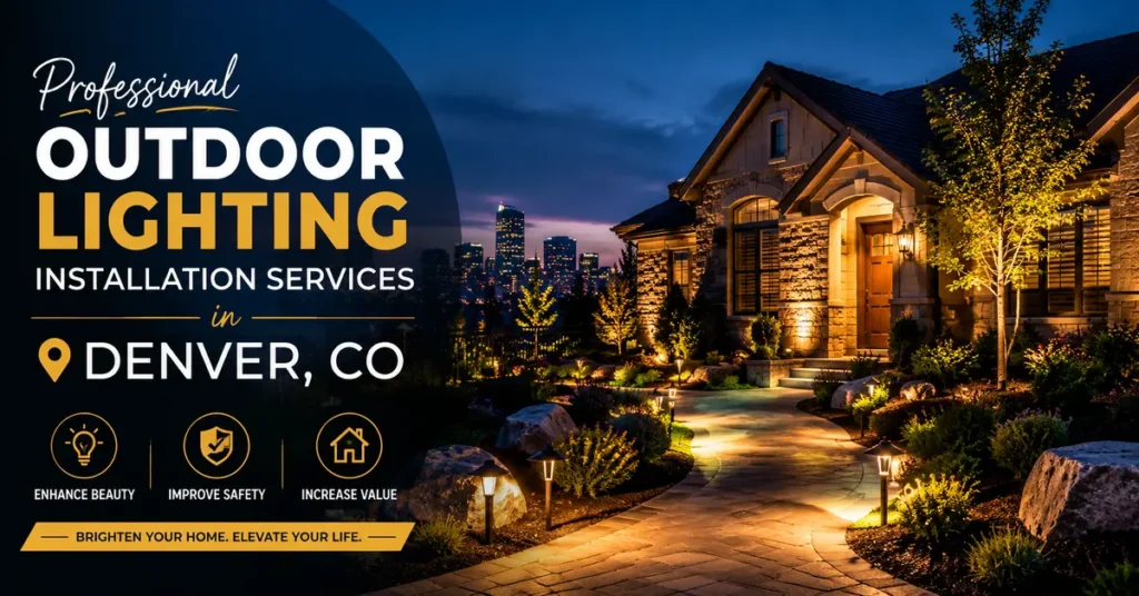 Outdoor Lighting Installation