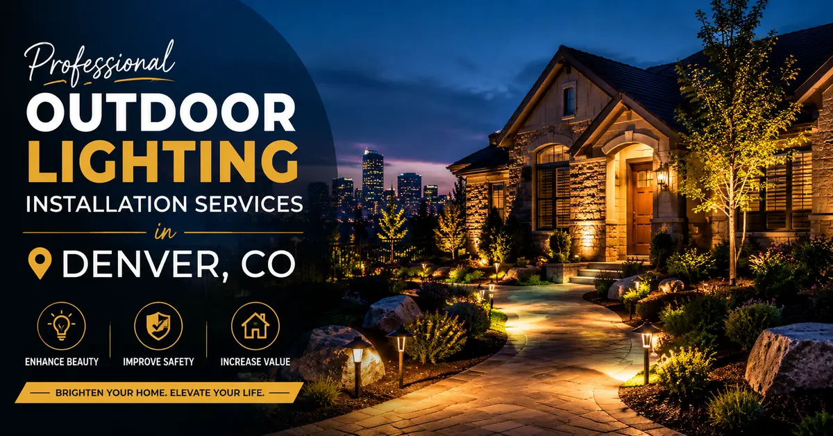 Outdoor Lighting Installation