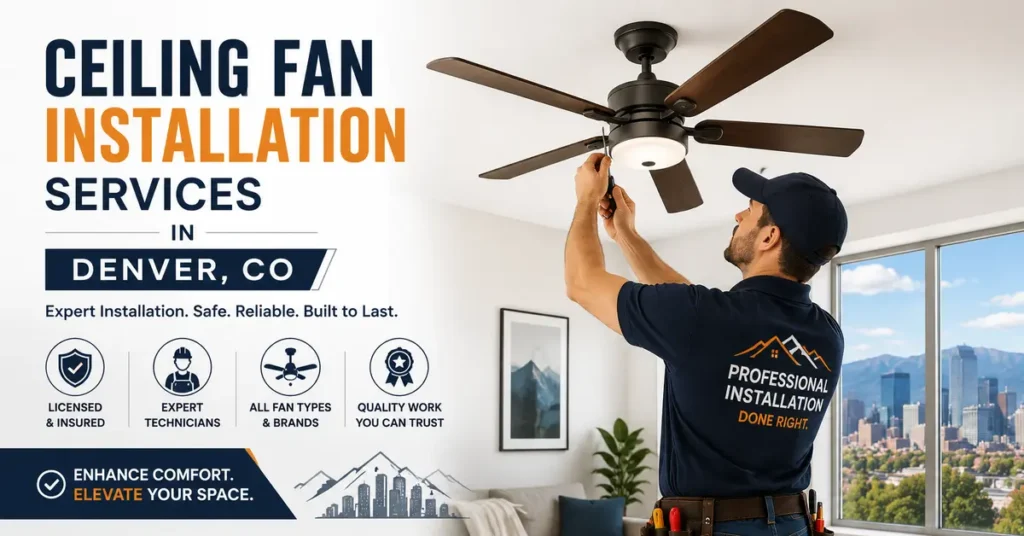 Ceiling Fan Installation
